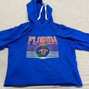 Florida Gaters Womens Cropped Hoodie Size M